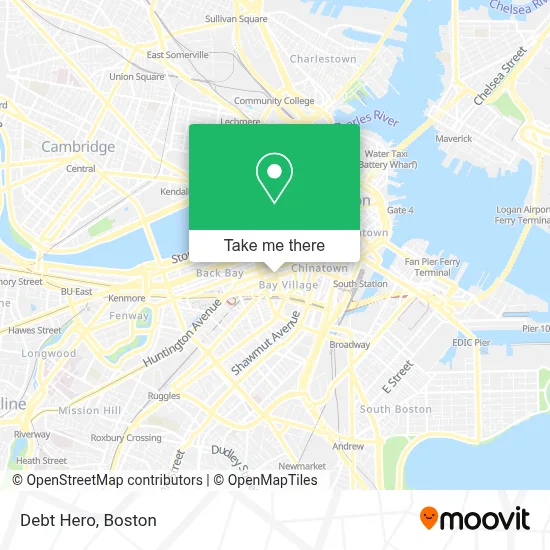 Debt Hero map