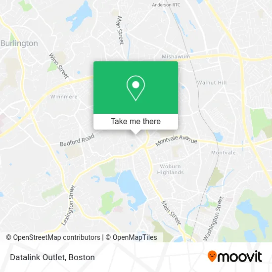 Datalink Outlet map
