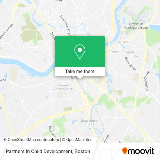 Partners In Child Development map