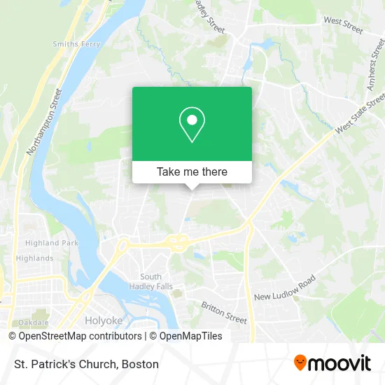 St Patricks Church map