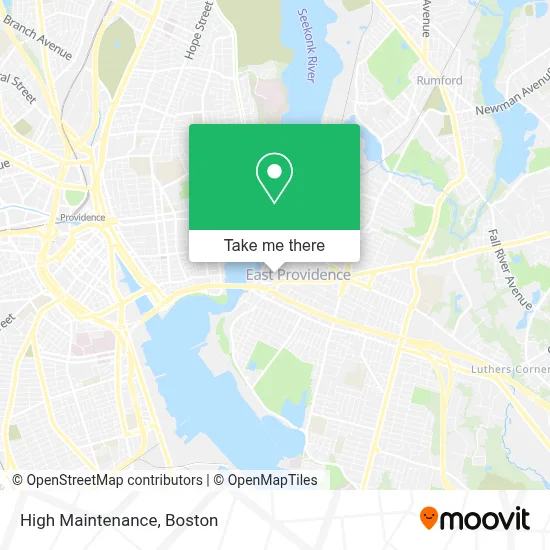 High Maintenance map
