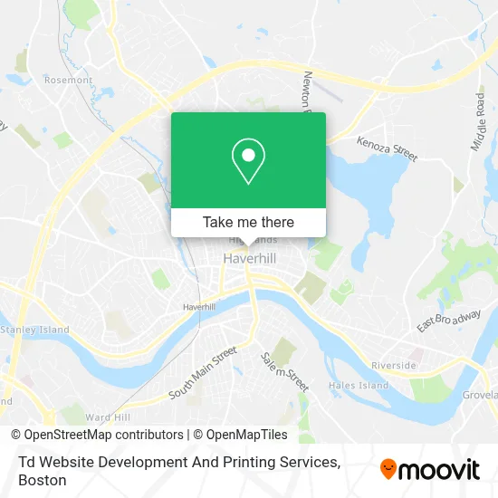 Td Website Development And Printing Services map