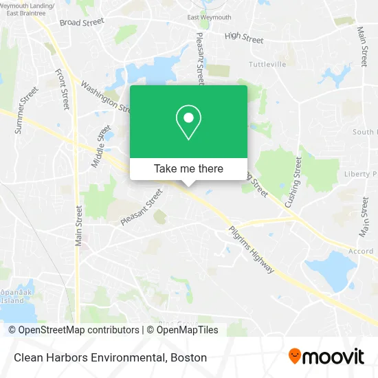Clean Harbors Environmental map