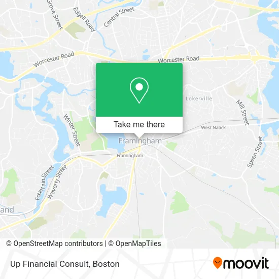 Up Financial Consult map