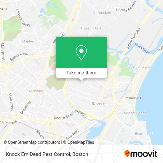 Knock Em Dead Pest Control map