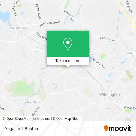 Yoga Loft map
