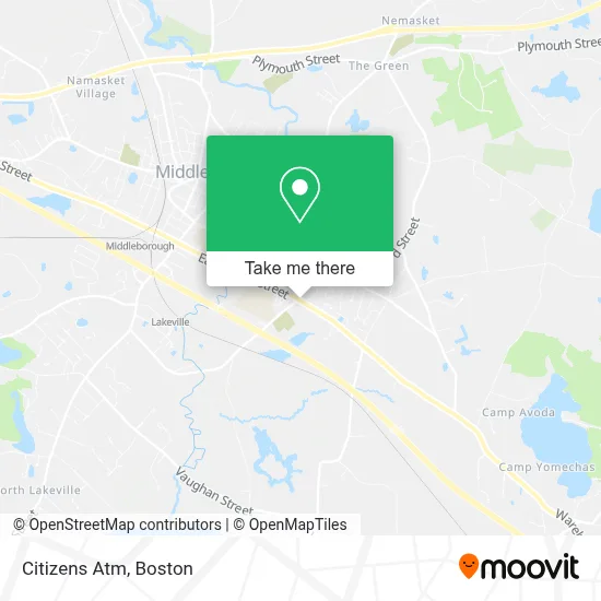Citizens Atm map