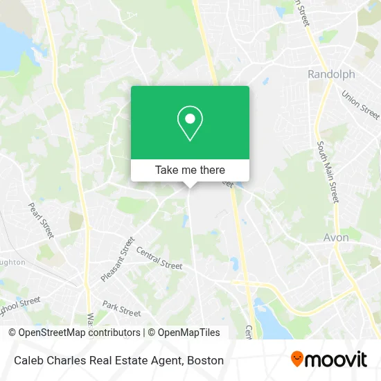 Caleb Charles Real Estate Agent map