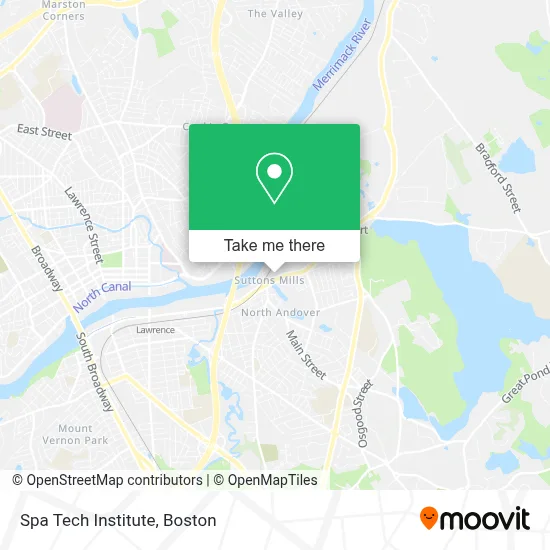 Spa Tech Institute map