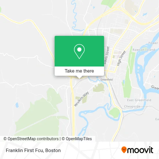 Franklin First Fcu map
