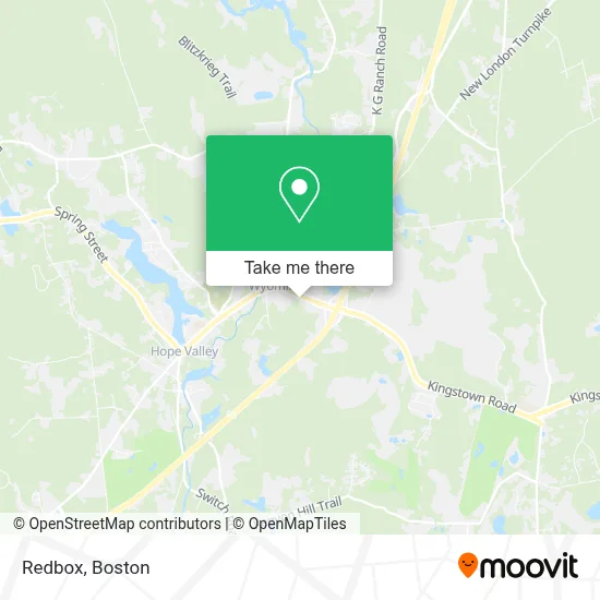 Redbox map