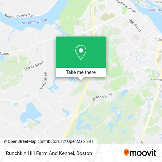 Runchkin Hill Farm And Kennel map