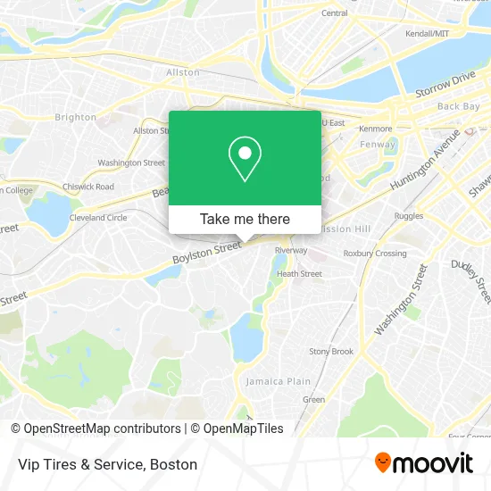 Vip Tires & Service map