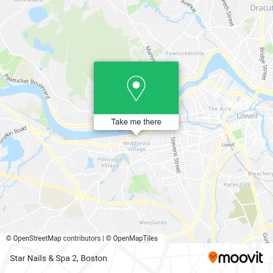 Star Nails & Spa 2 map