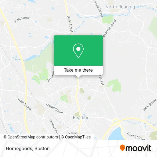 Homegoods map