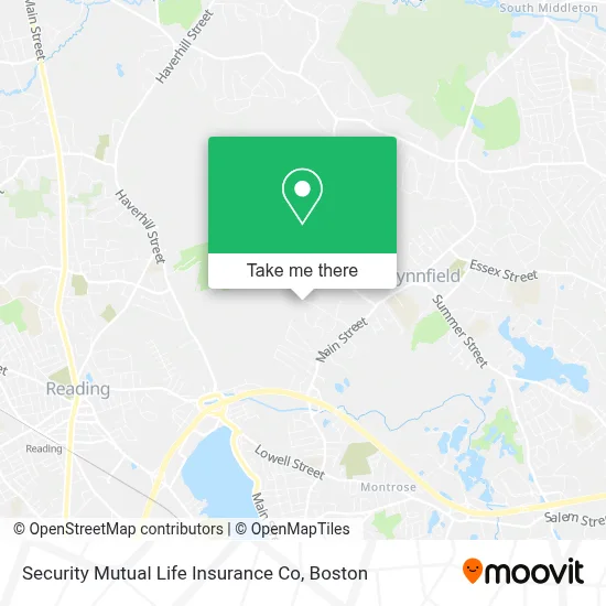 Security Mutual Life Insurance Co map