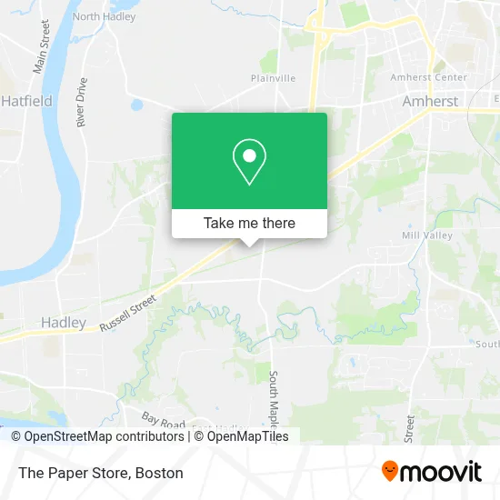 The Paper Store map