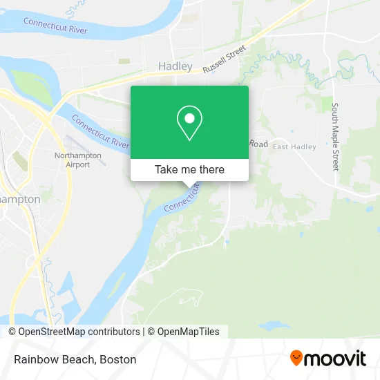 Rainbow Beach map