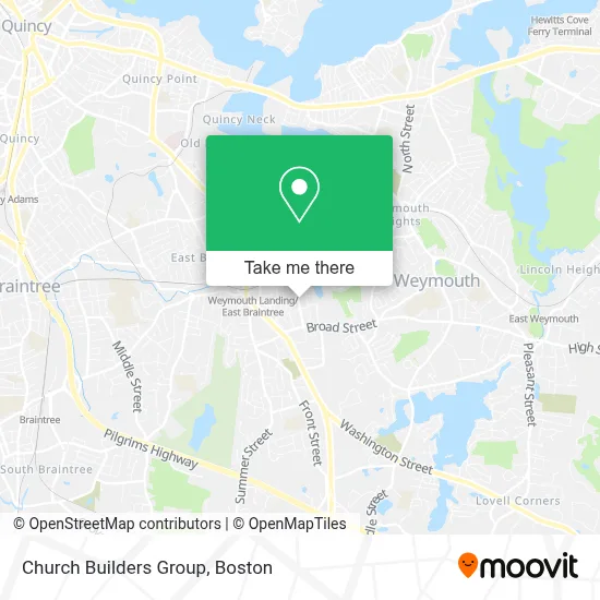 Church Builders Group map