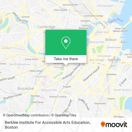 Berklee Institute For Accessible Arts Education map