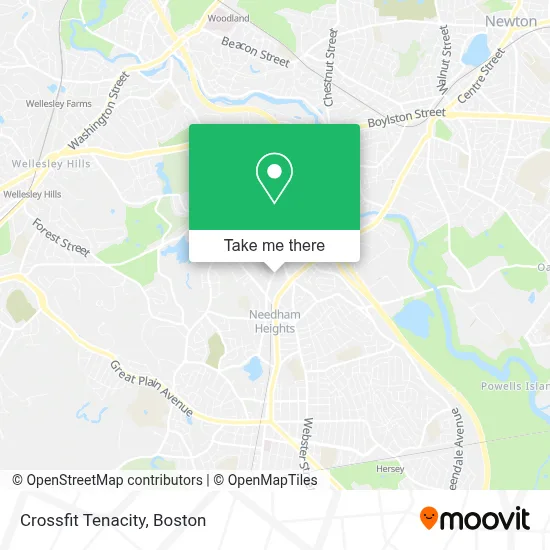 Crossfit Tenacity map