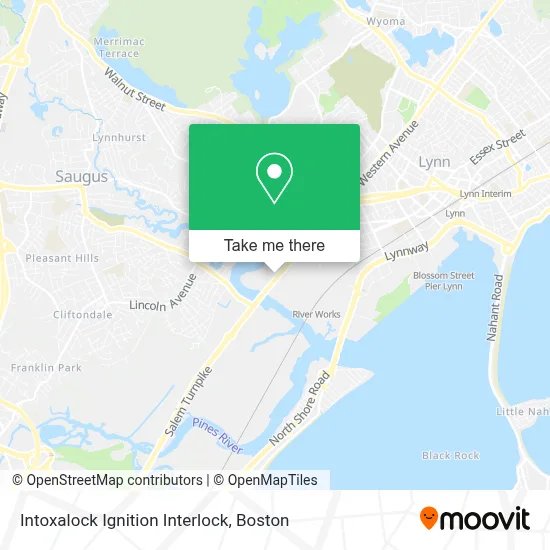 Intoxalock Ignition Interlock map