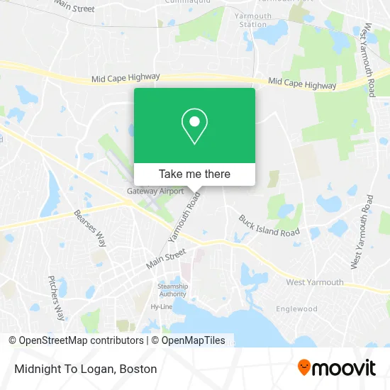 Midnight To Logan map