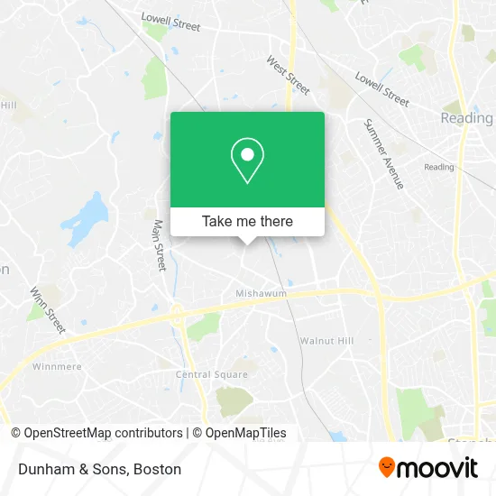 Dunham & Sons map