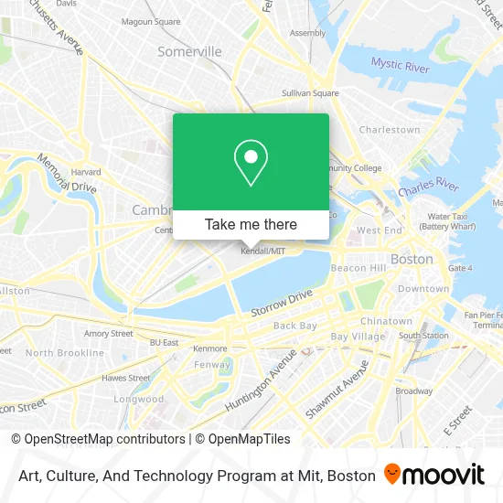 Art, Culture, And Technology Program at Mit map