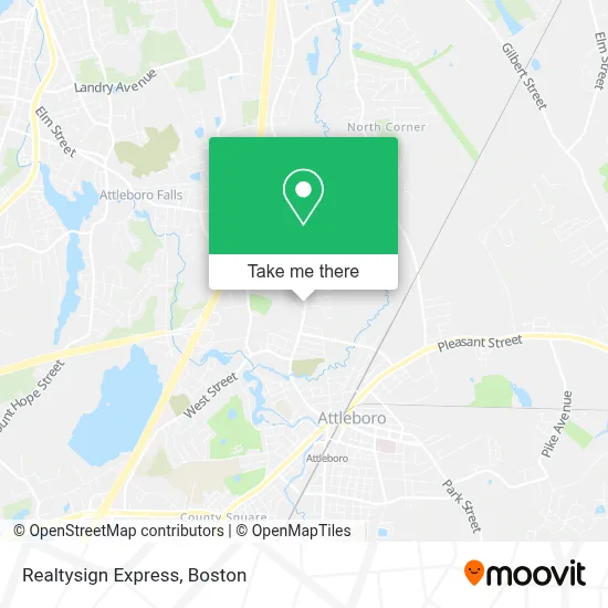 Realtysign Express map