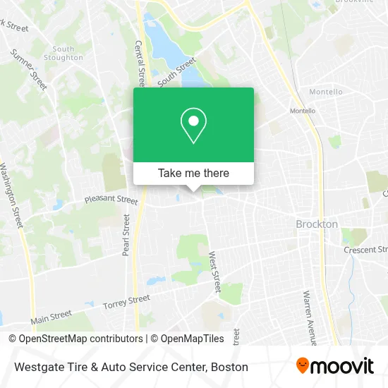 Westgate Tire & Auto Service Center map