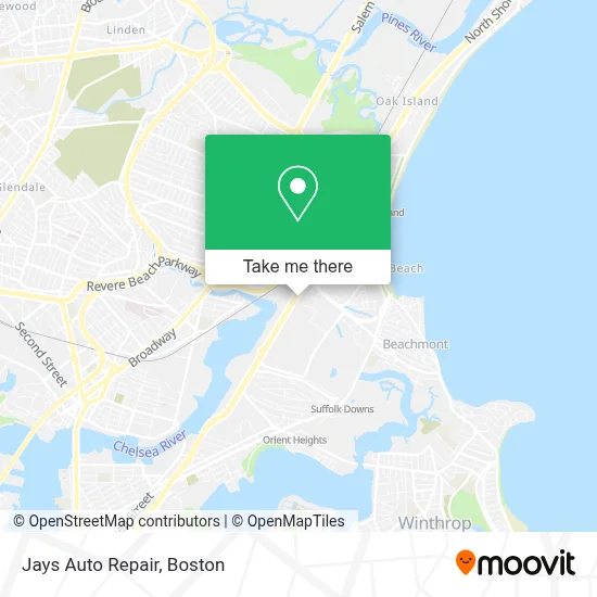 Jays Auto Repair map
