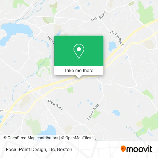 Focal Point Design, Llc map