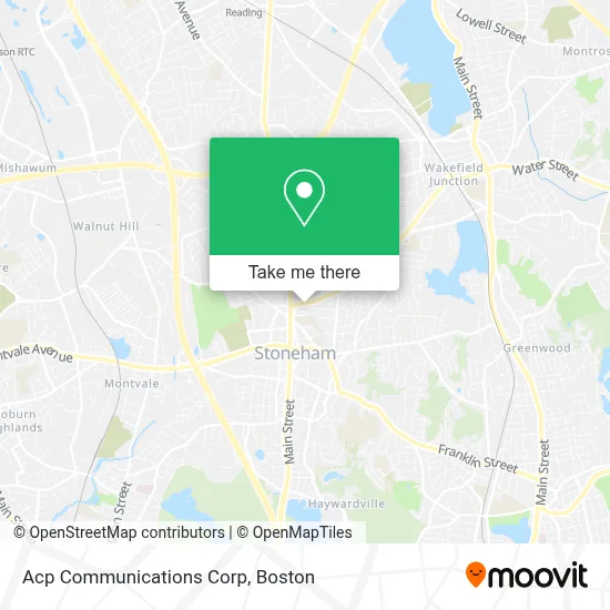 Acp Communications Corp map