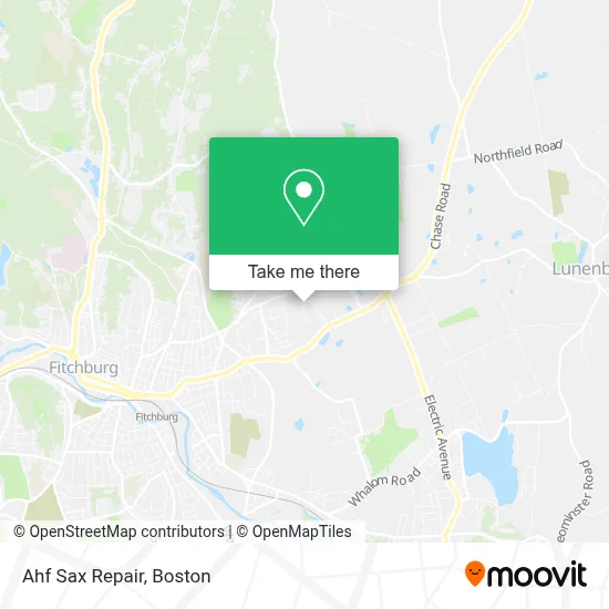 Ahf Sax Repair map