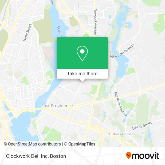 Clockwork Deli Inc map