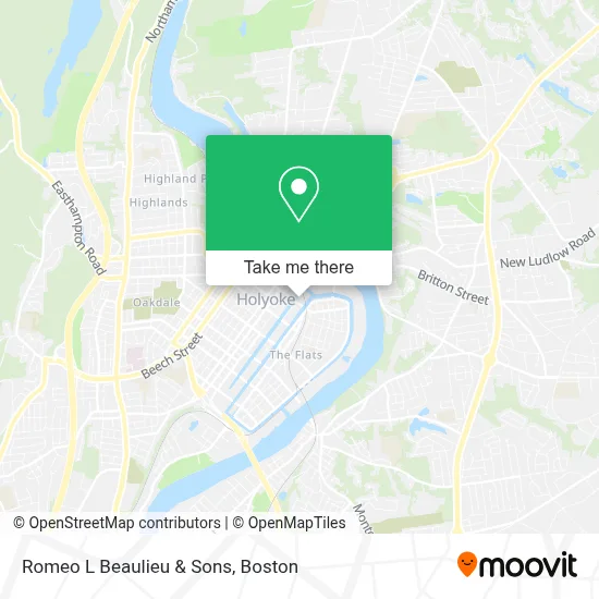 Romeo L Beaulieu & Sons map