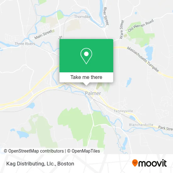 Kag Distributing, Llc. map