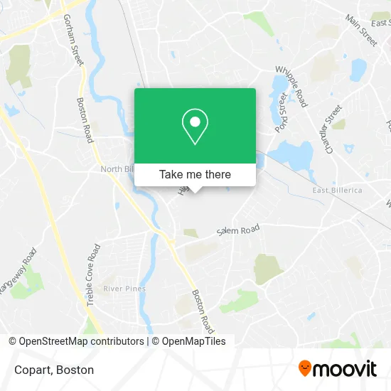 Copart map