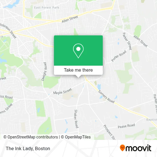 The Ink Lady map