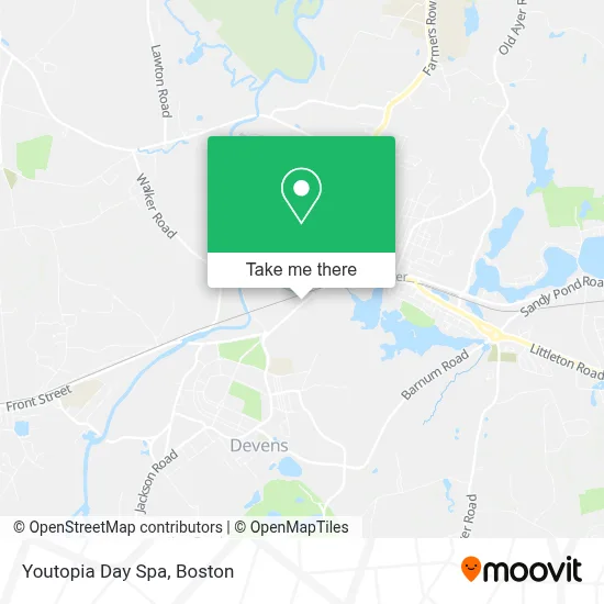Youtopia Day Spa map