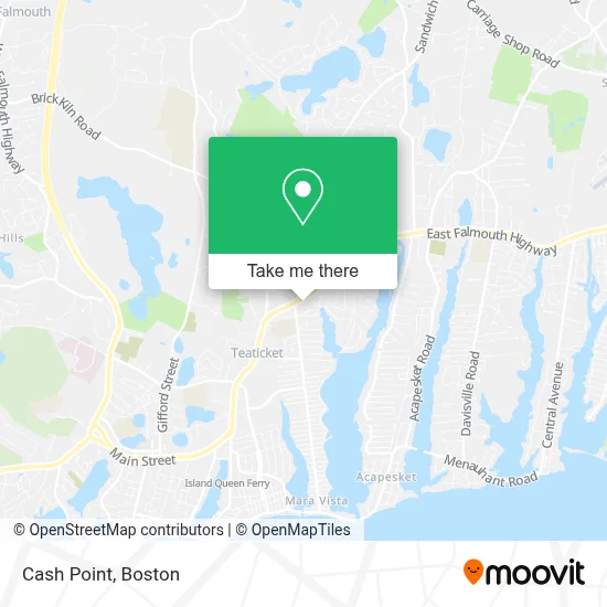 Cash Point map
