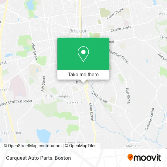 Carquest Auto Parts map