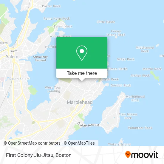 First Colony Jiu-Jitsu map