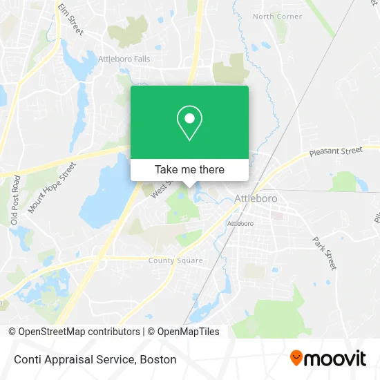 Conti Appraisal Service map