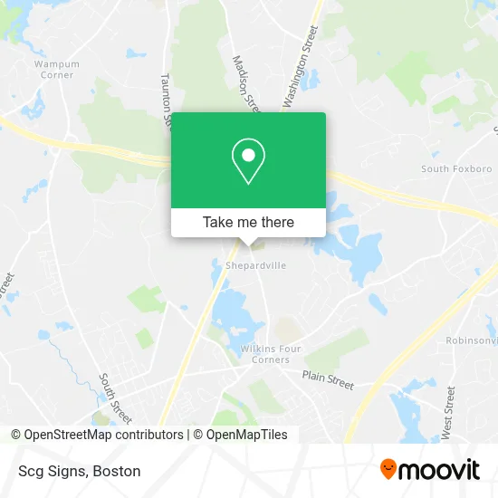 Scg Signs map