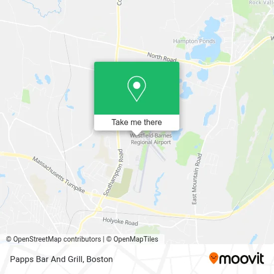 Papps Bar And Grill map