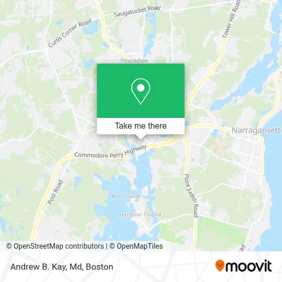 Andrew B. Kay, Md map
