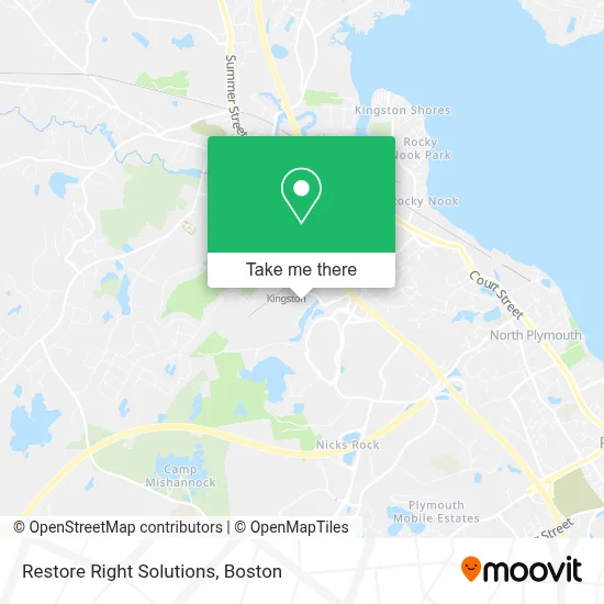 Restore Right Solutions map