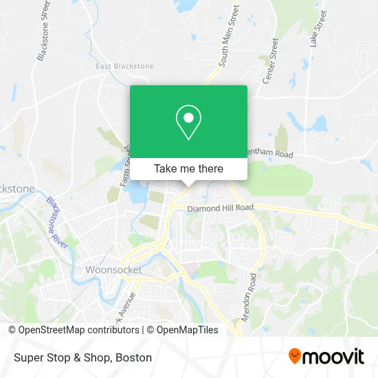 Super Stop & Shop map